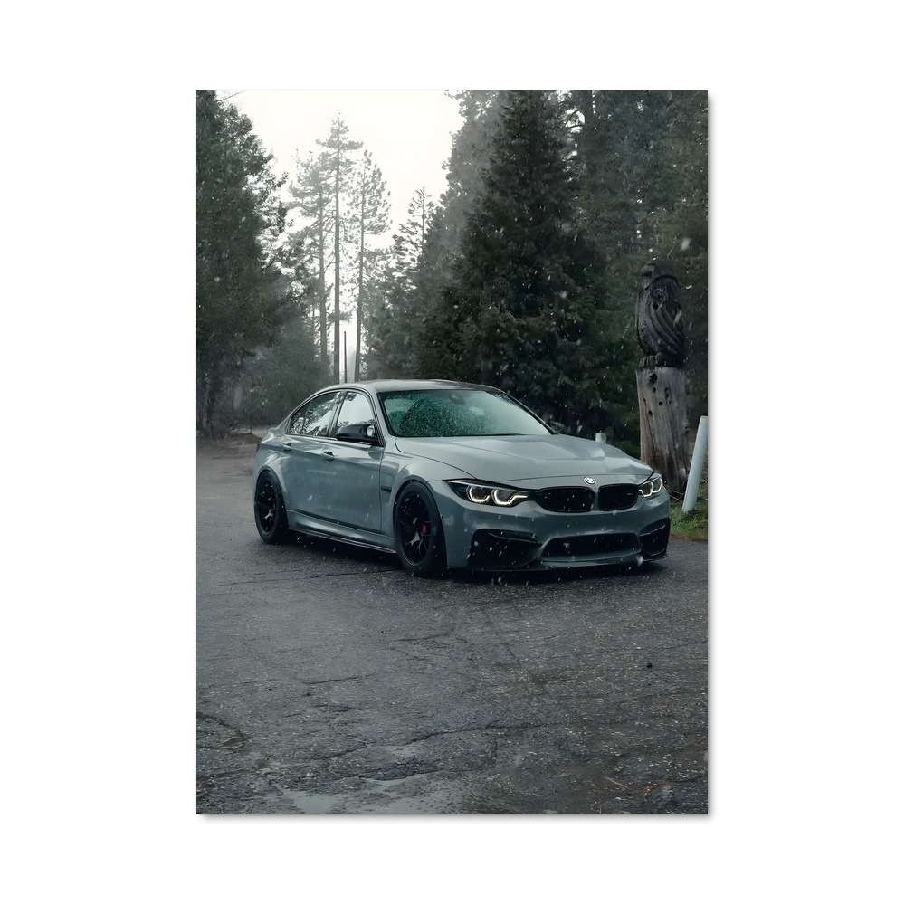 Poster motorisé cœur
